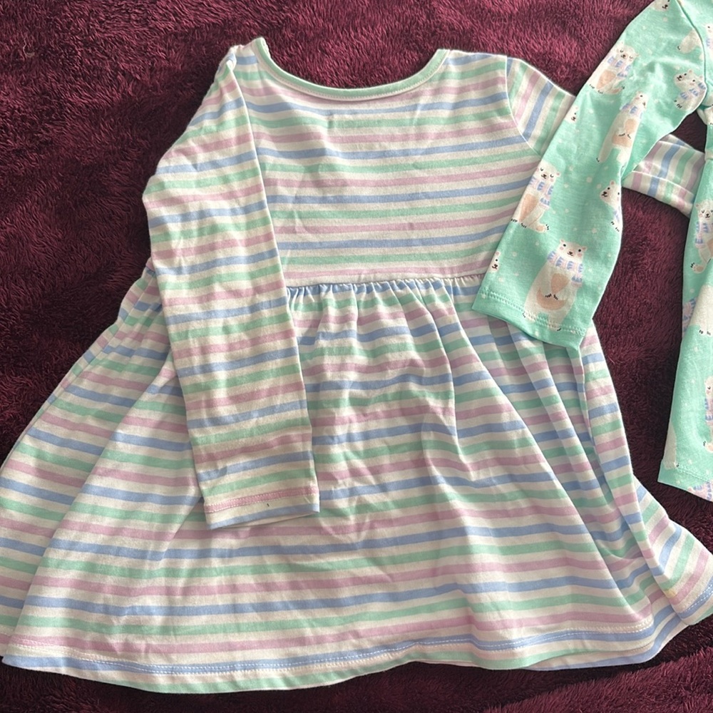 2 Cute Dresses for toddler girl